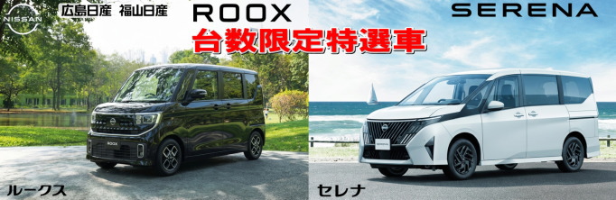 ルークス・セレナ台数限定特選車